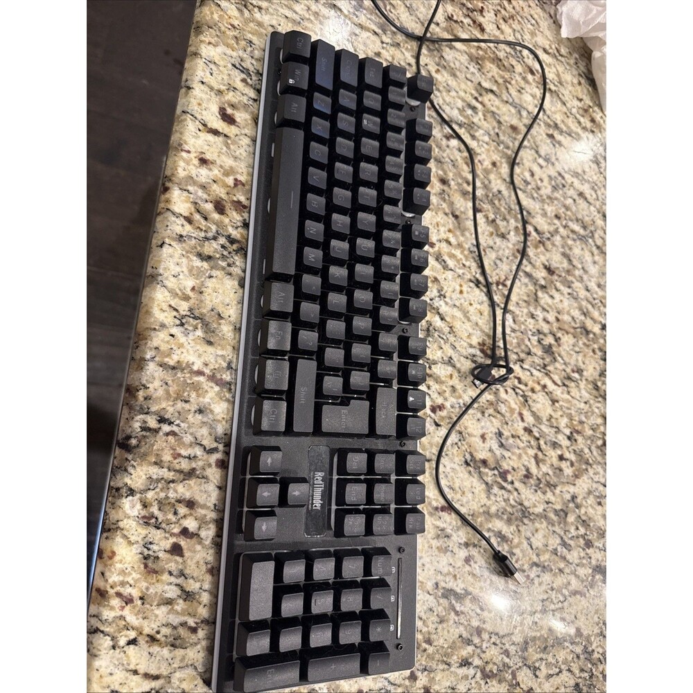 red thunder K10  keyboard And Mouse (mouse Doesn’t Have The Chip) Backlight Lit